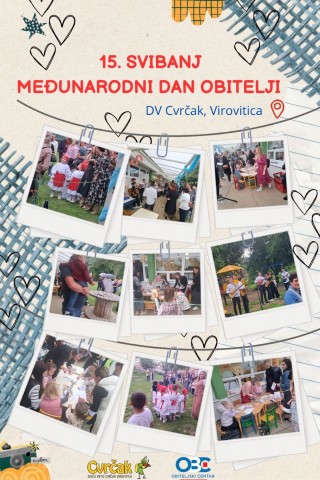 15. svibanj – Međunarodni dan obitelji