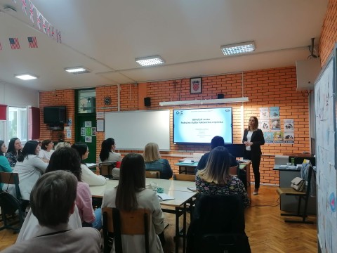 Predstavljanje rada Obiteljskog centra, Područne službe Vukovarsko-srijemske na Županijskom stručnom vijeću stručnih suradnika pedagoga naše Županije