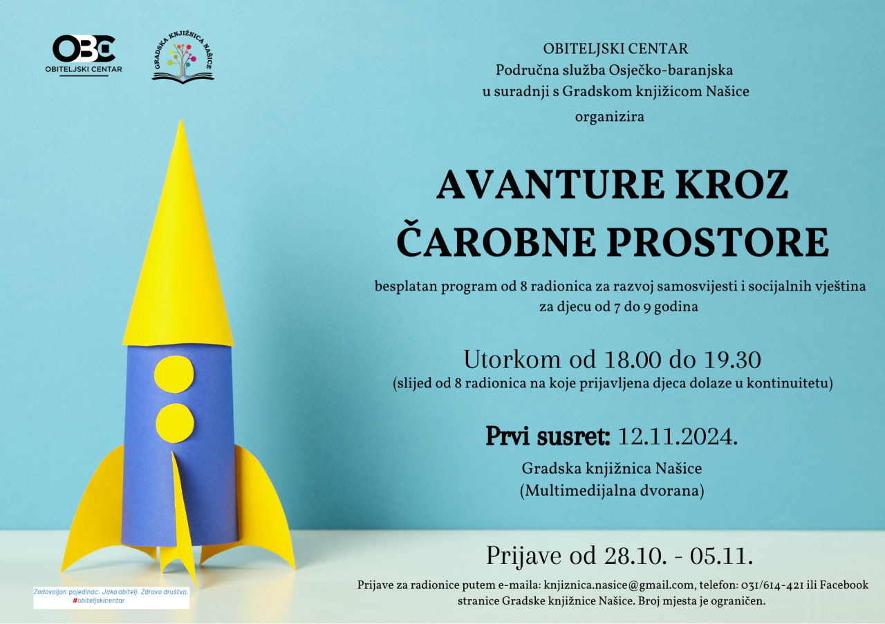 AVANTURE KROZ ČAROBNE PROSTORE