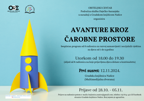 AVANTURE KROZ ČAROBNE PROSTORE