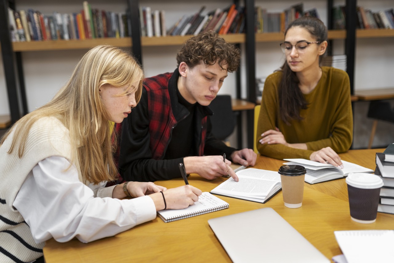 students-working-study-group