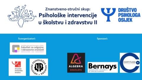 Aktivno sudjelovanje na znanstveno – stručnom skupu „Psihološke intervencije u školstvu i zdravstvu II