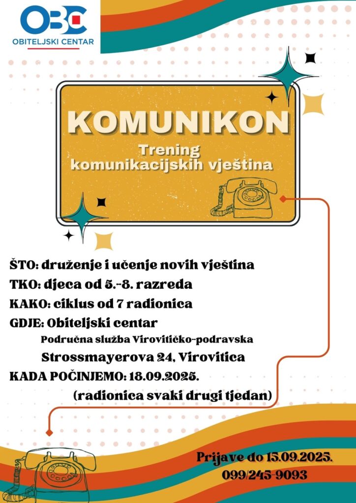 Prijave za novi ciklus programa „Komunikon“