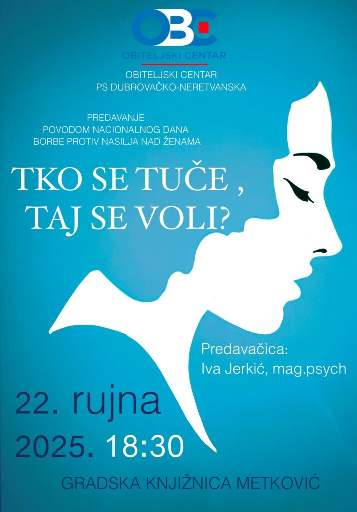 Predavanje „Tko se tuče taj se voli“