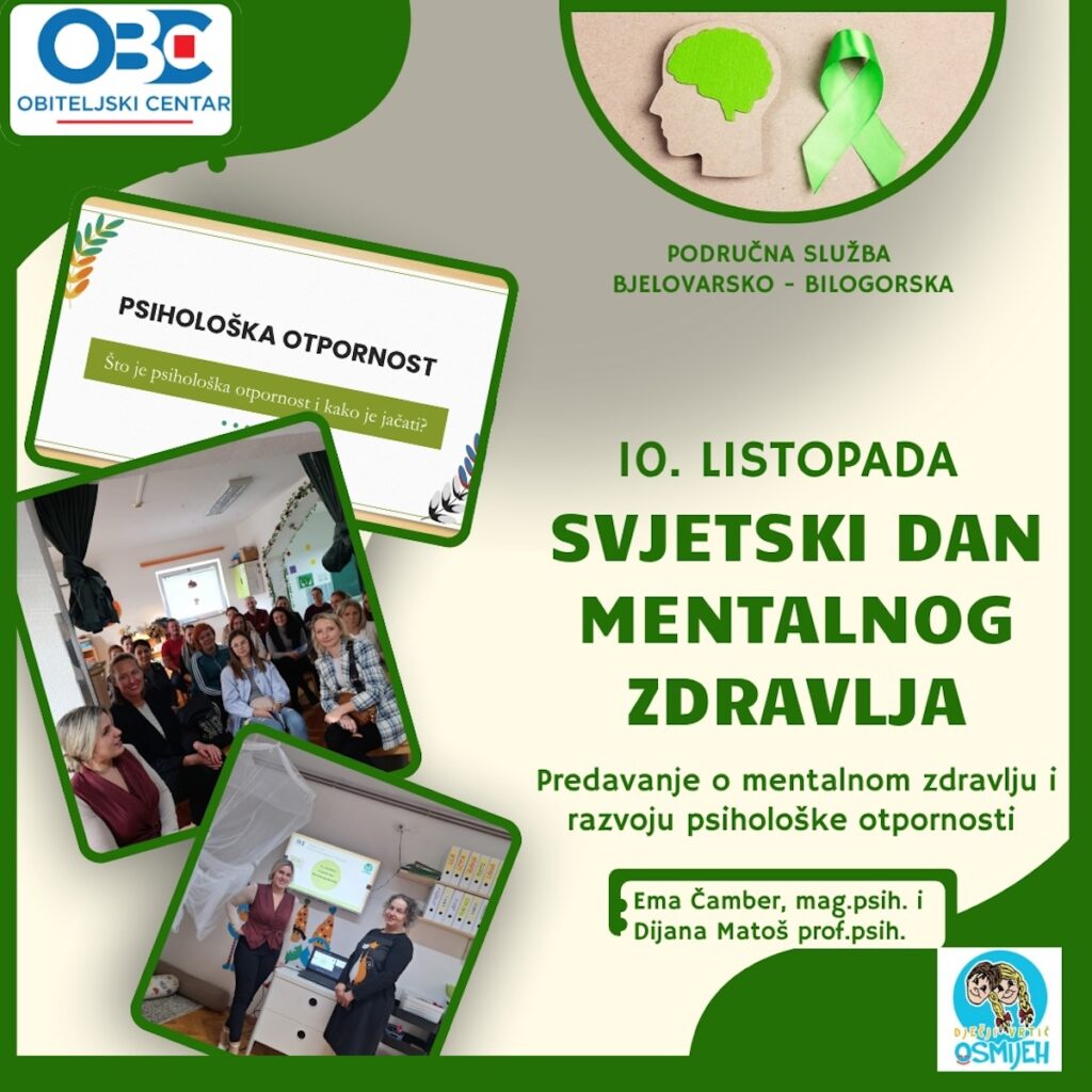 Obilježavanje Dana mentalnog zdravlja