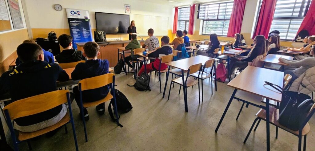 Obiteljski centar, Područna služba Požeško-slavonska održala radionicu o mentalnom zdravlju za učenike