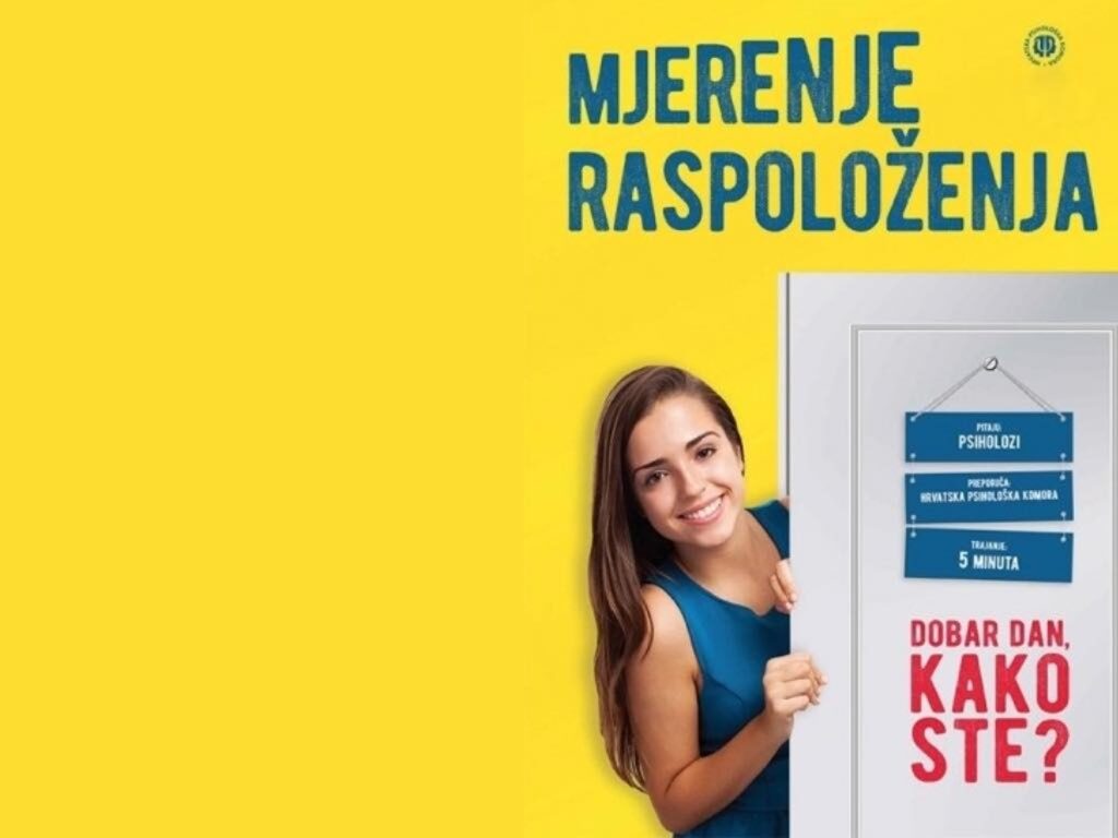 Provođenje akcije mjerenja raspoloženja „Dobar Dan, Kako Ste?“