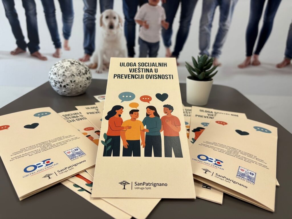 Brošura „Uloga socijalnih vještina u prevenciji ovisnosti“