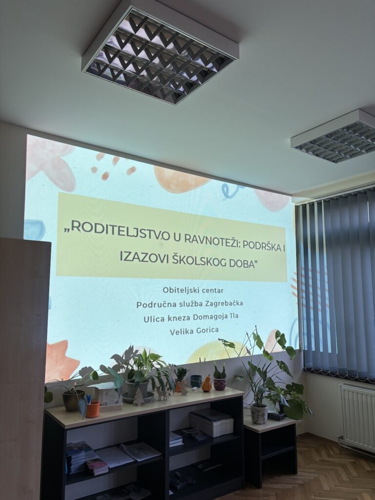 Provedba programa „Roditeljstvo u ravnoteži: podrška i izazovi školskog doba“