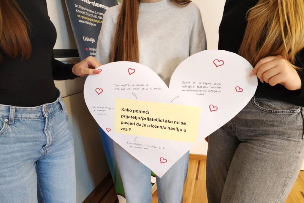 To nema veze s vezom – program prevencije nasilja u mladenačkim vezama proveden u Katoličkoj gimnaziji s pravom javnosti u Požegi