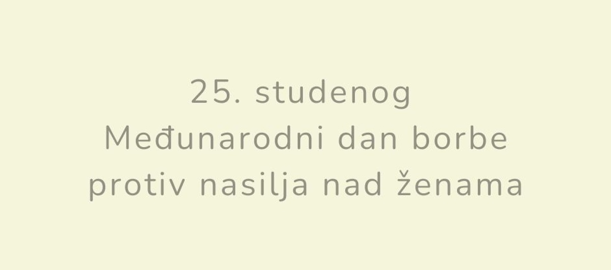 Obilježen Međunarodni dan borbe protiv nasilja nad ženama