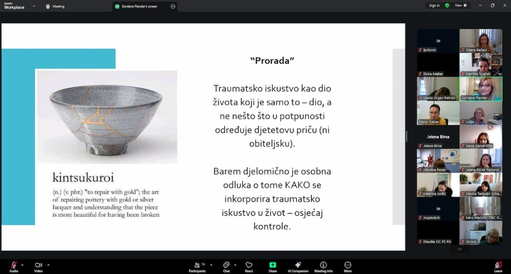 Online edukacija „Osnove kognitivno-bihevioralne terapije usmjerene na traumu“ za stručnjake u socijalnoj skrbi