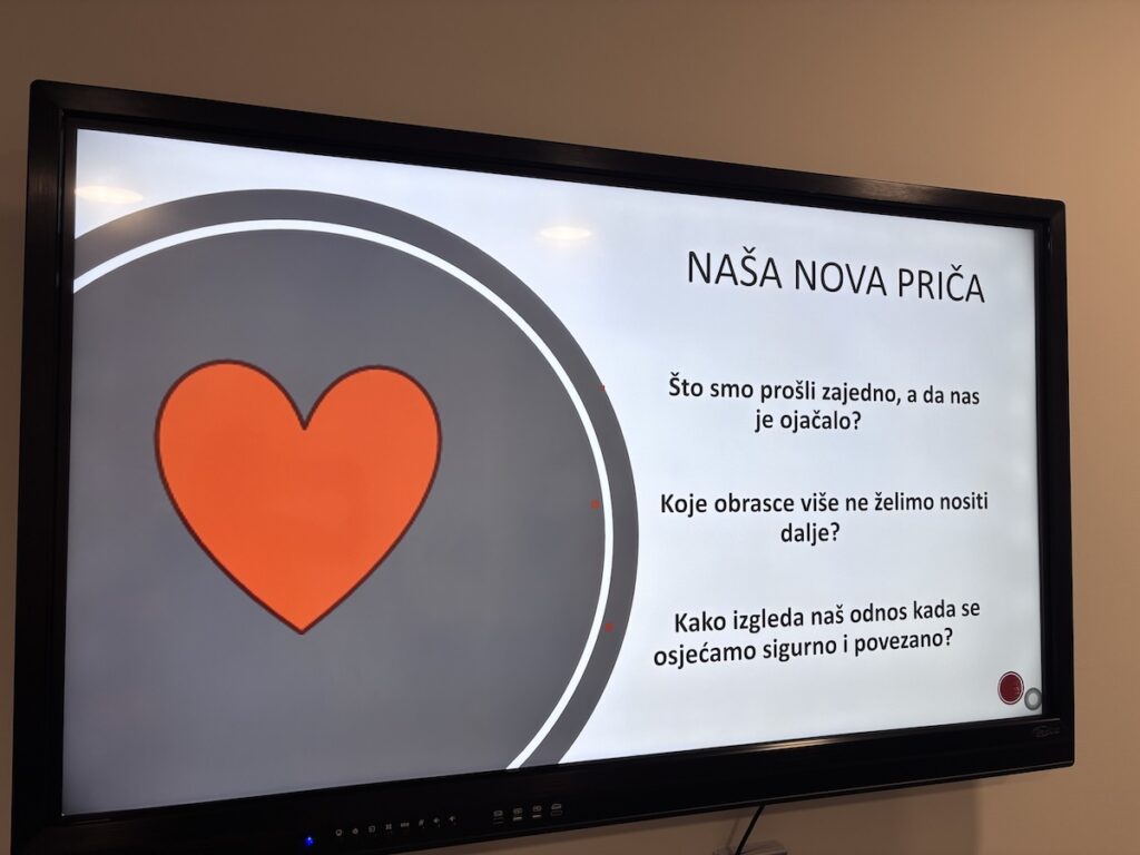 Završen prvi ciklus radionica za partnere „Život u paru“