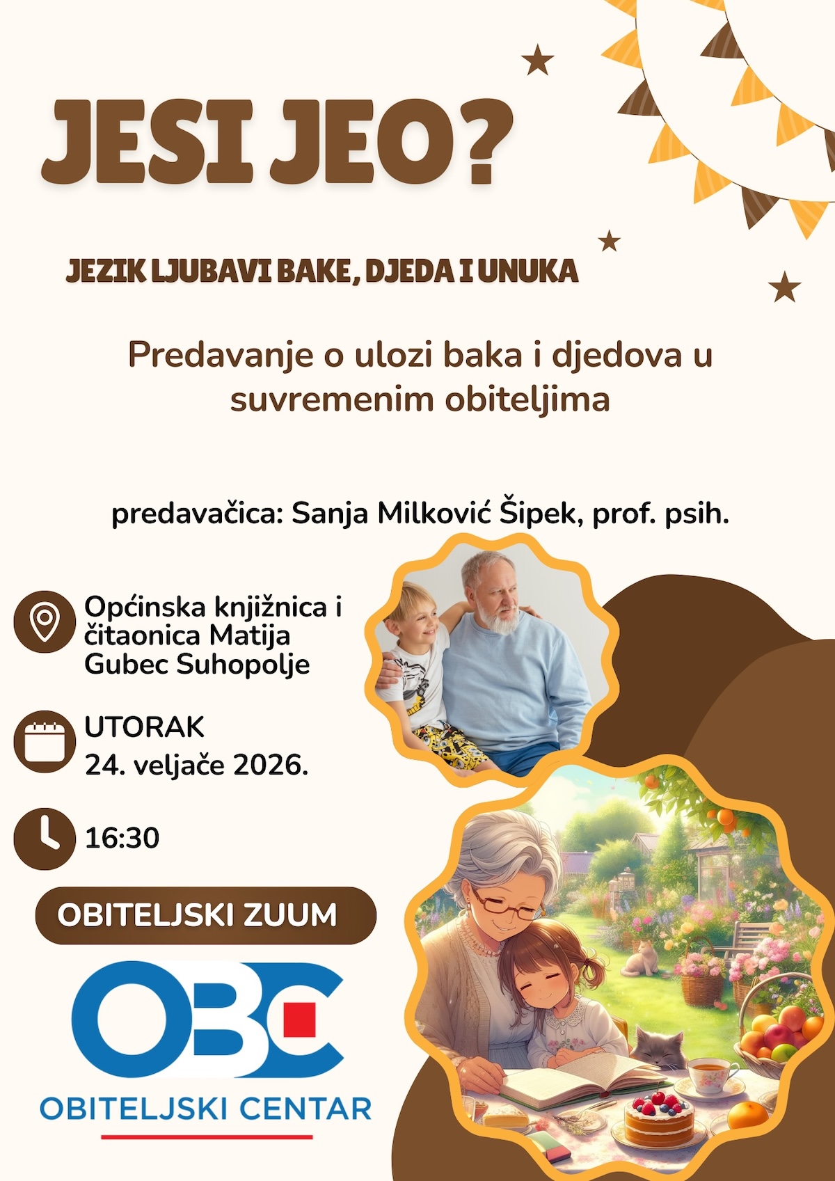 Jesi jeo? – jezik ljubavi bake, djeda i unuka