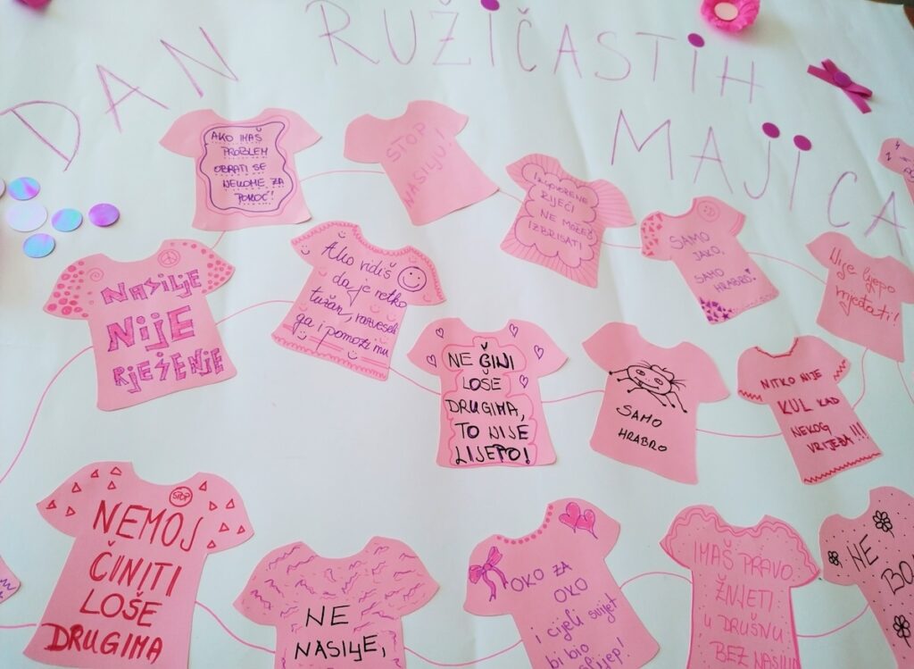 Obilježavanje Dana ružičastih majica u Područnoj službi Ličko – senjskoj