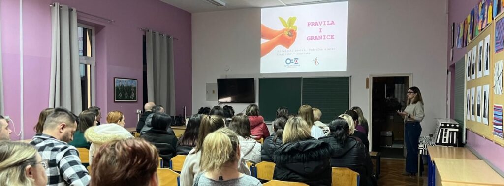 Pravila i granice – predavanje za roditelje u Osnovnoj školi Zlatar Bistrica