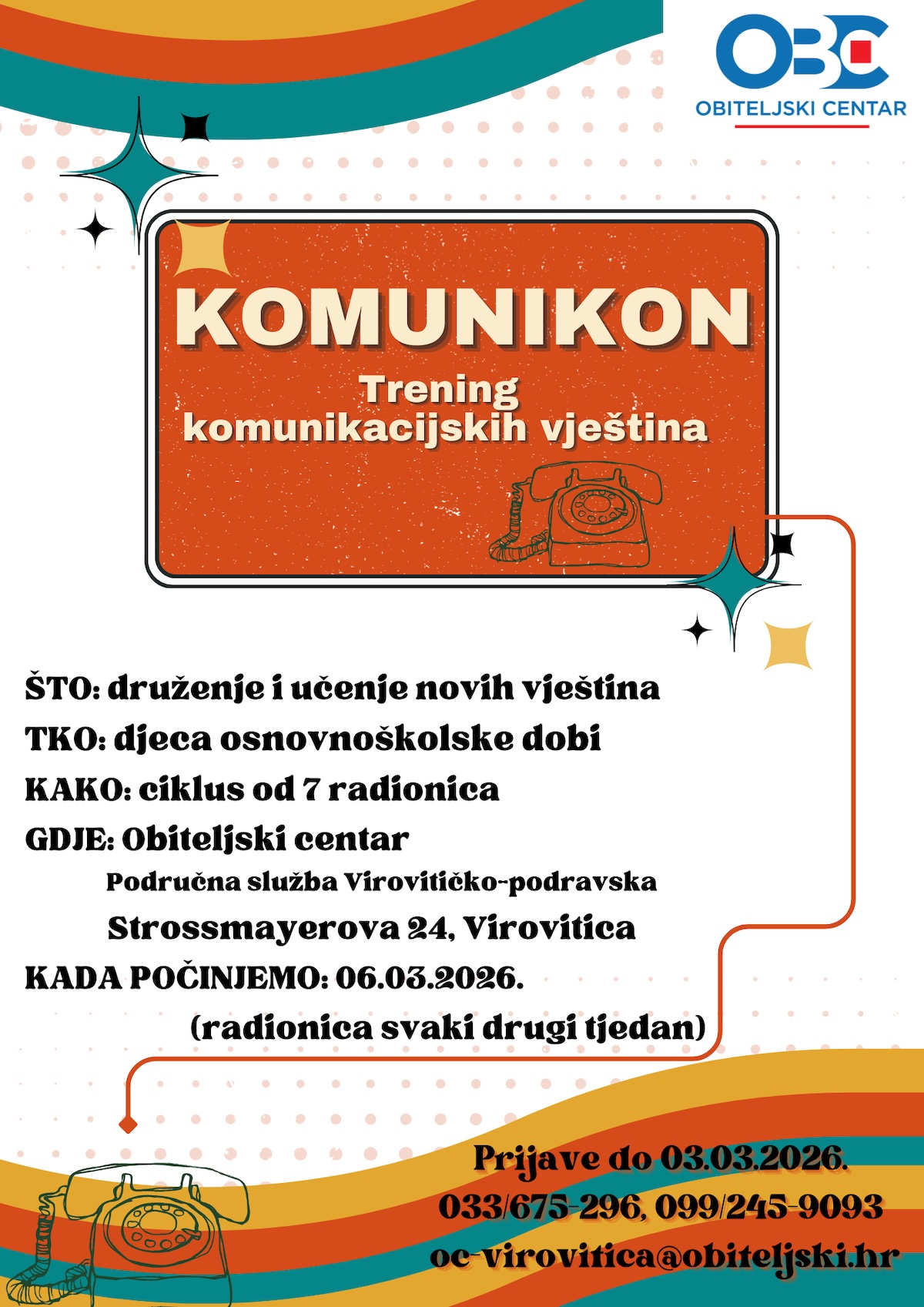 Prijave za novi ciklus programa Komunikon