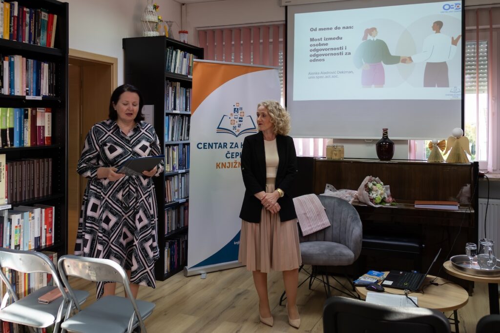 U Centru za kulturu Čepin održano predavanje „Od mene do nas – most između osobne odgovornosti i odgovornosti za odnos“