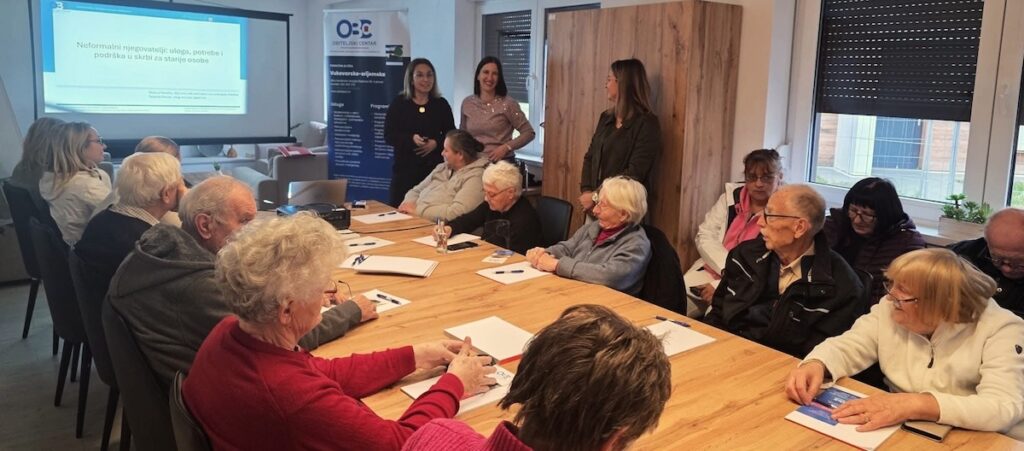 Podrška neformalnim njegovateljima starijih osoba u Iloku