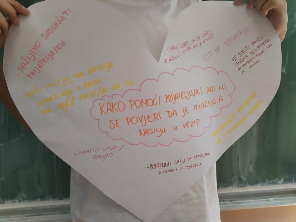 U Ekonomskoj u Požegi proveden program prevencije nasilja u mladenačkim vezama „To nema veze s vezom“