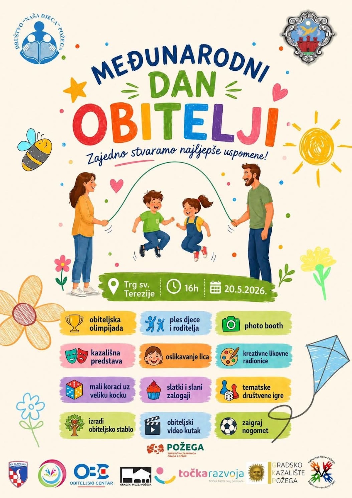 Poziv na obilježavanje Međunarodnog dana obitelji